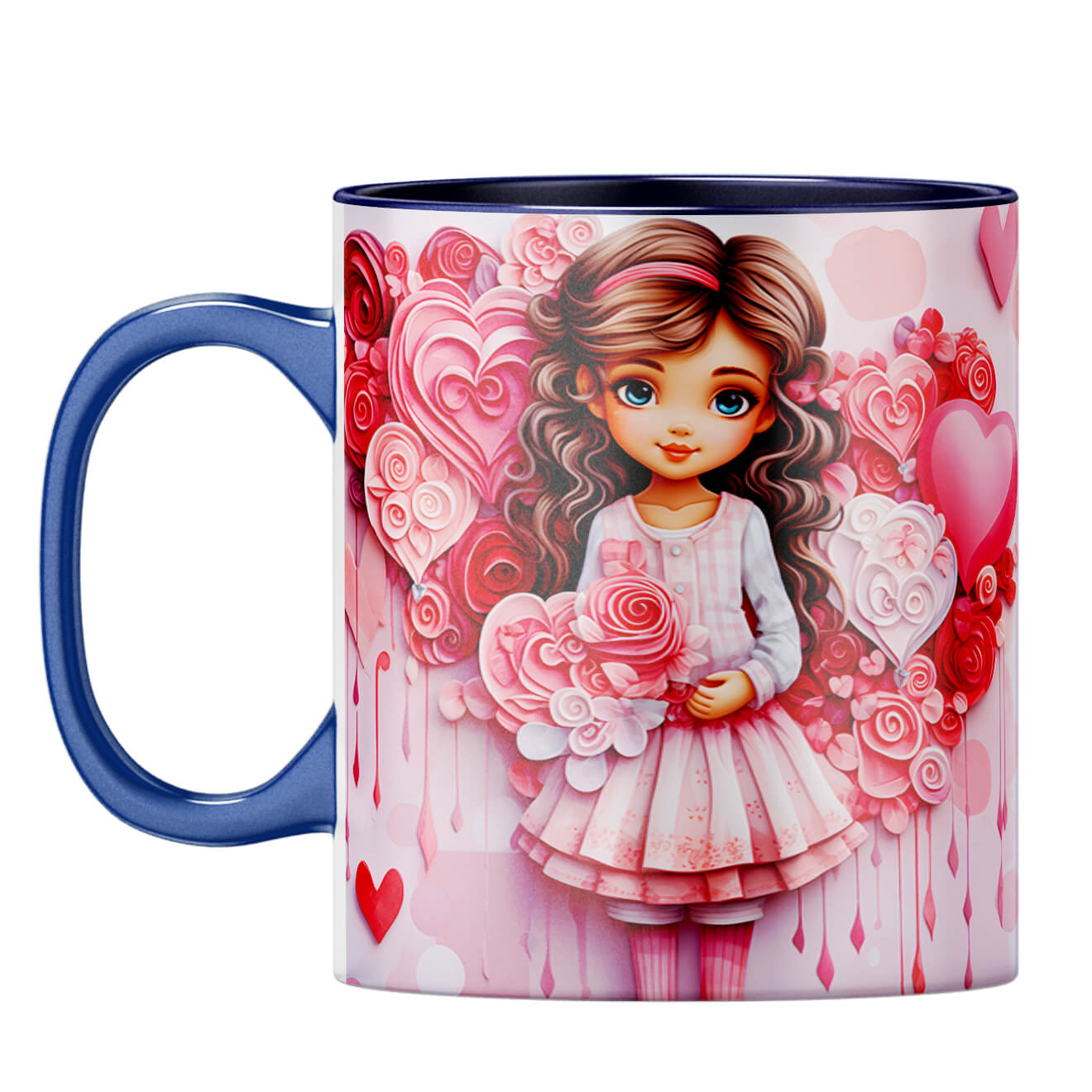 YuBingo Cutest Moments Coffee Mug Dark Blue
