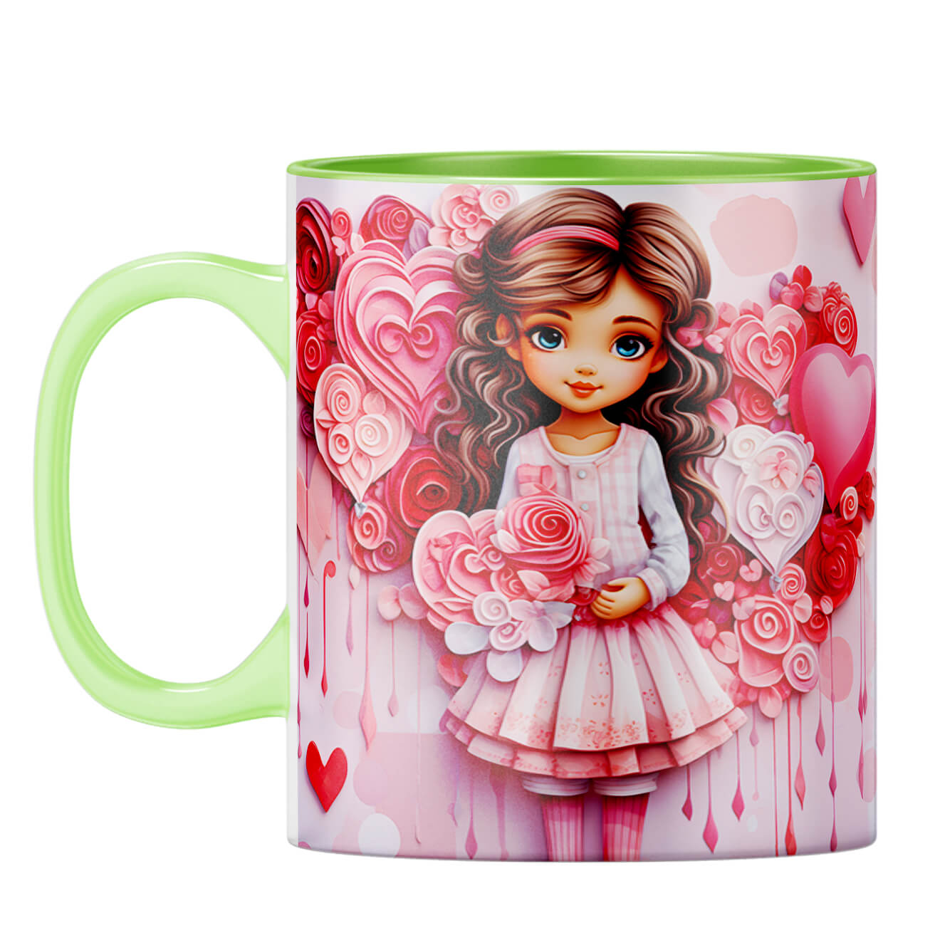 YuBingo Cutest Moments Coffee Mug Light Green