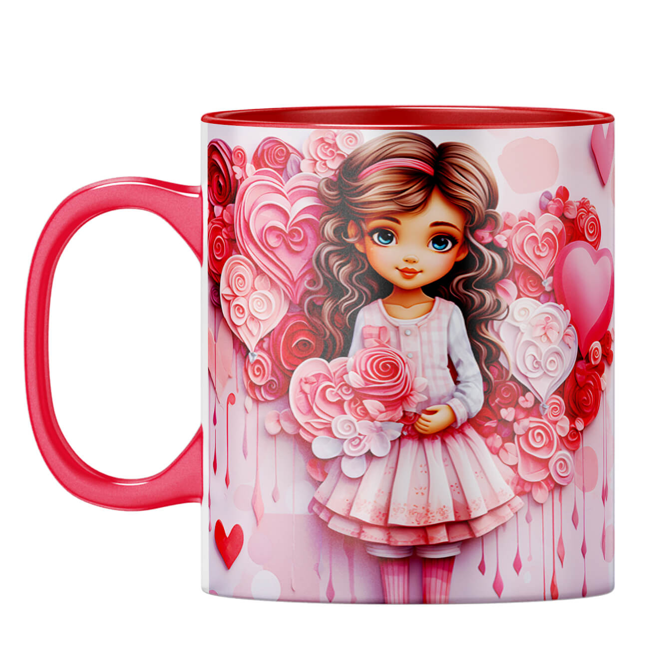 YuBingo Cutest Moments Coffee Mug Red