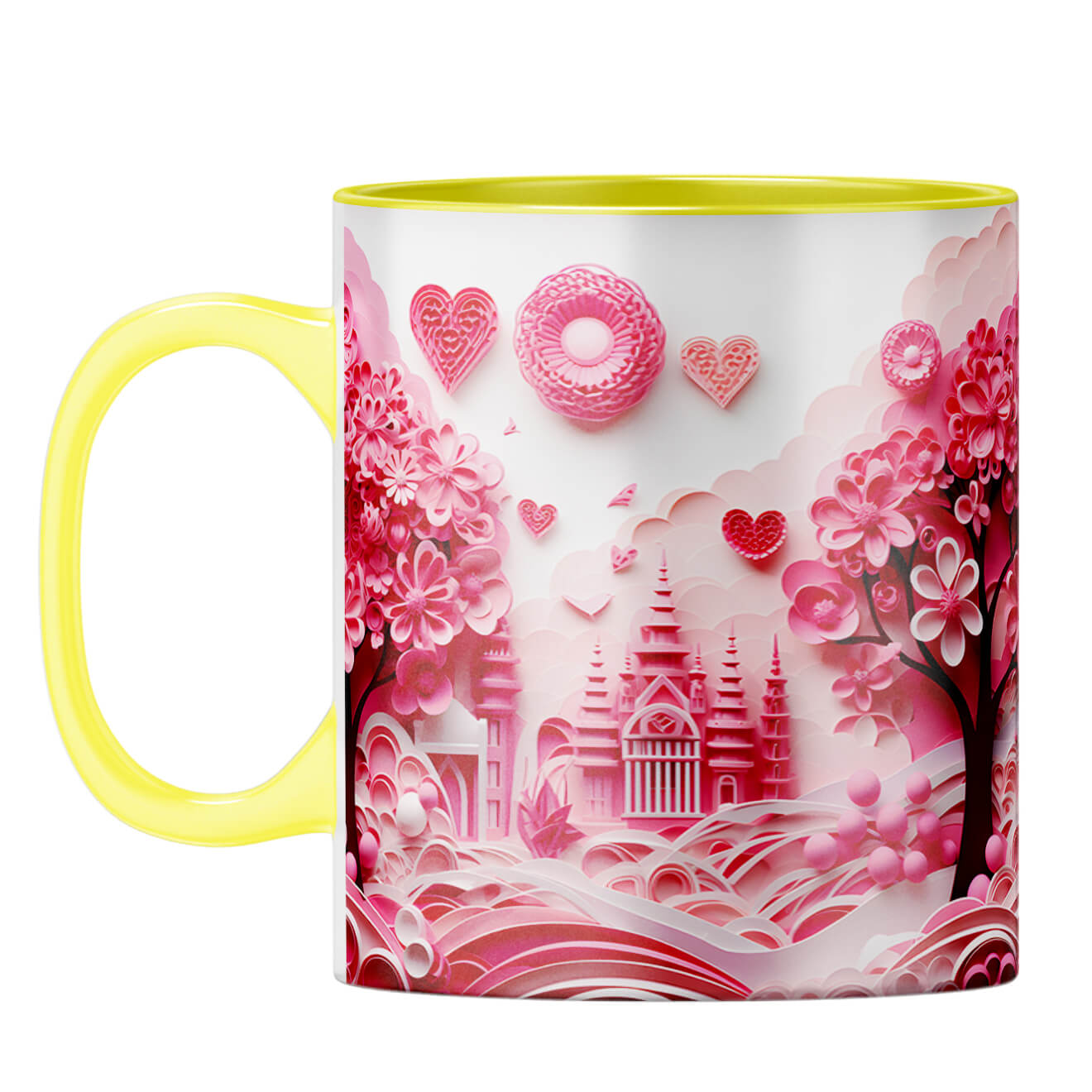 YuBingo Dream Castle Dreams Coffee Mug Yellow