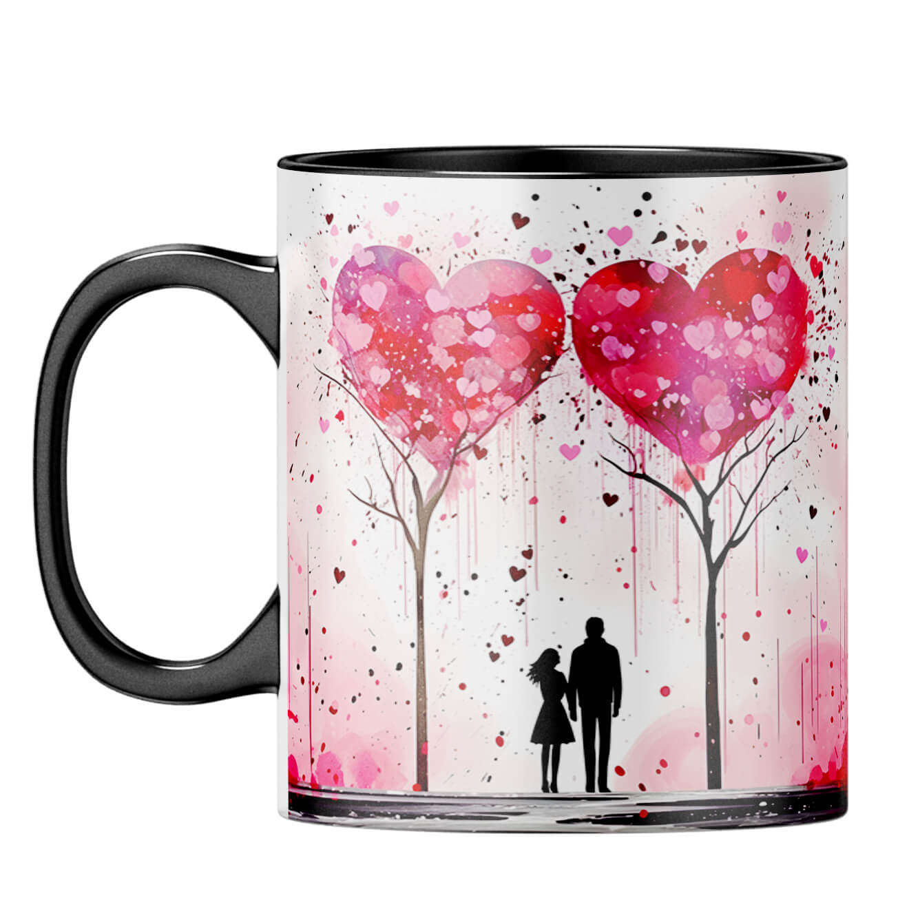 YuBingo Filled with Love Magic Coffee Mug Black
