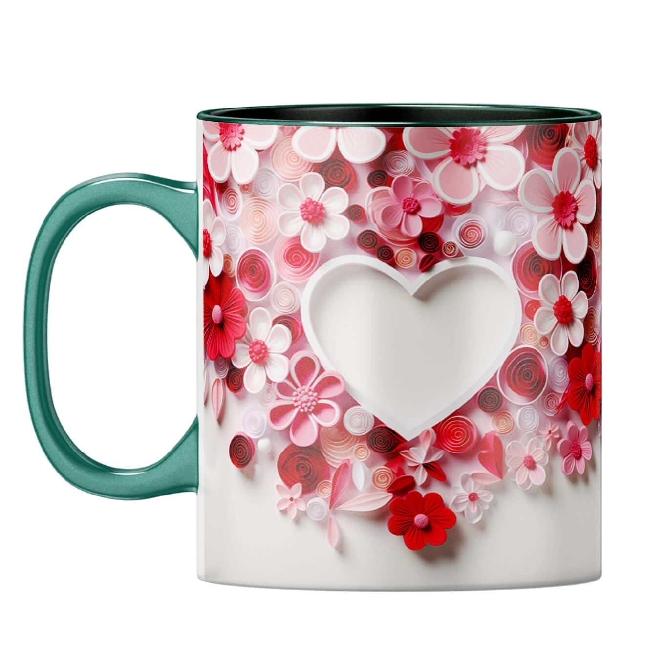 YuBingo Flowery Heart Symphony Coffee Mug