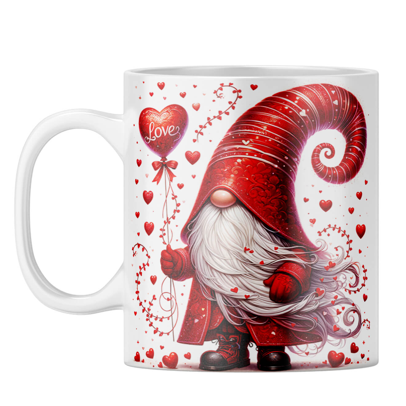 YuBingo Gnome Love Magic Coffee Mug White
