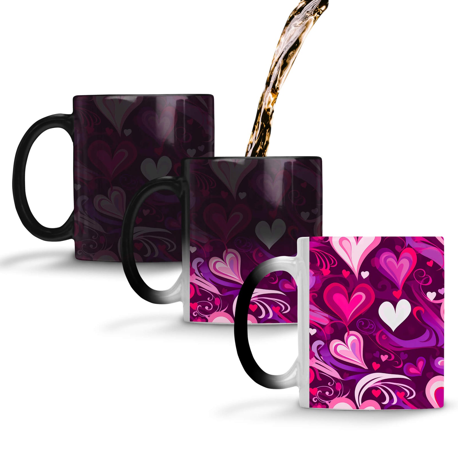 YuBingo Hearts Symphony Coffee Mug Magic