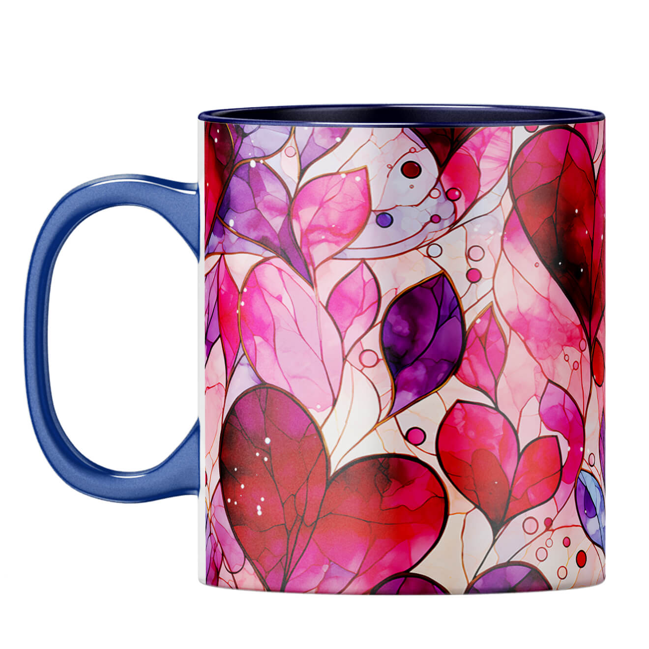 YuBingo Leafy Desires Harmony Coffee Mug Dark Blue