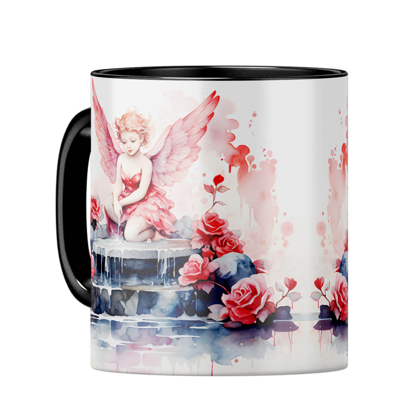 YuBingo Love Fairy Dreams Coffee MugC-Black