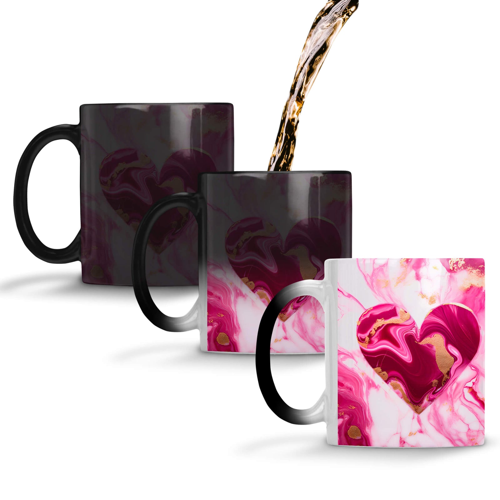 YuBingo Marble Heart Melody Coffee Mug Magic