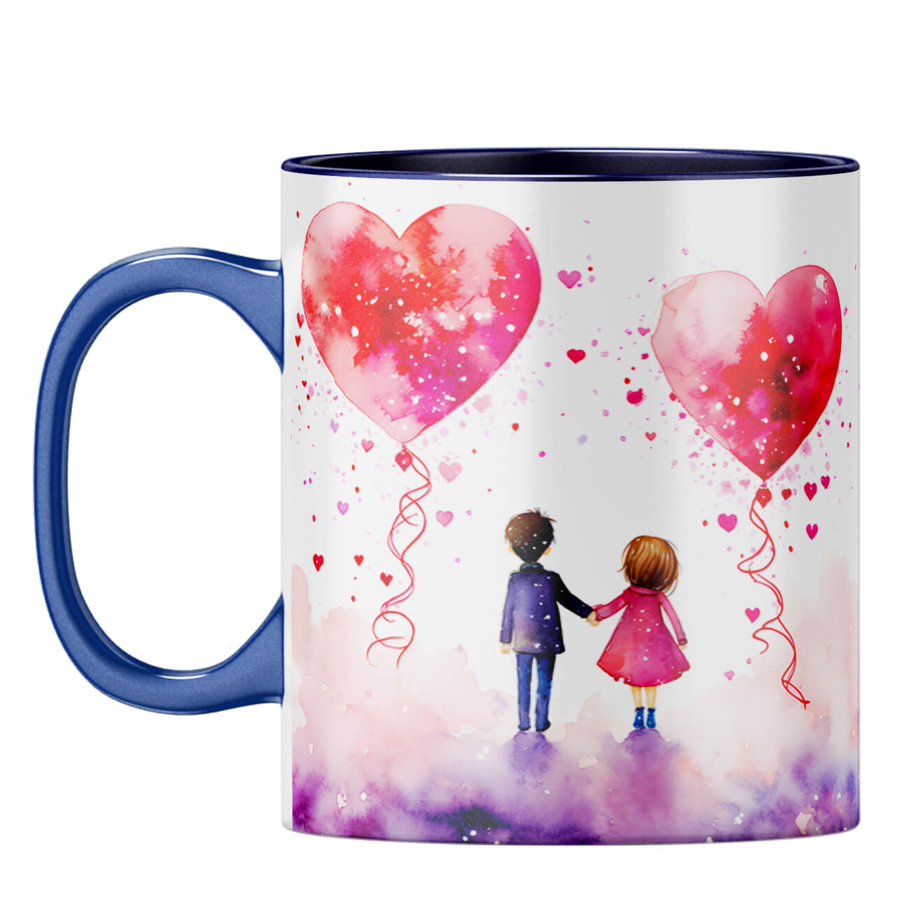 YuBingo Pure Love Symphony Coffee Mug Dark Blue