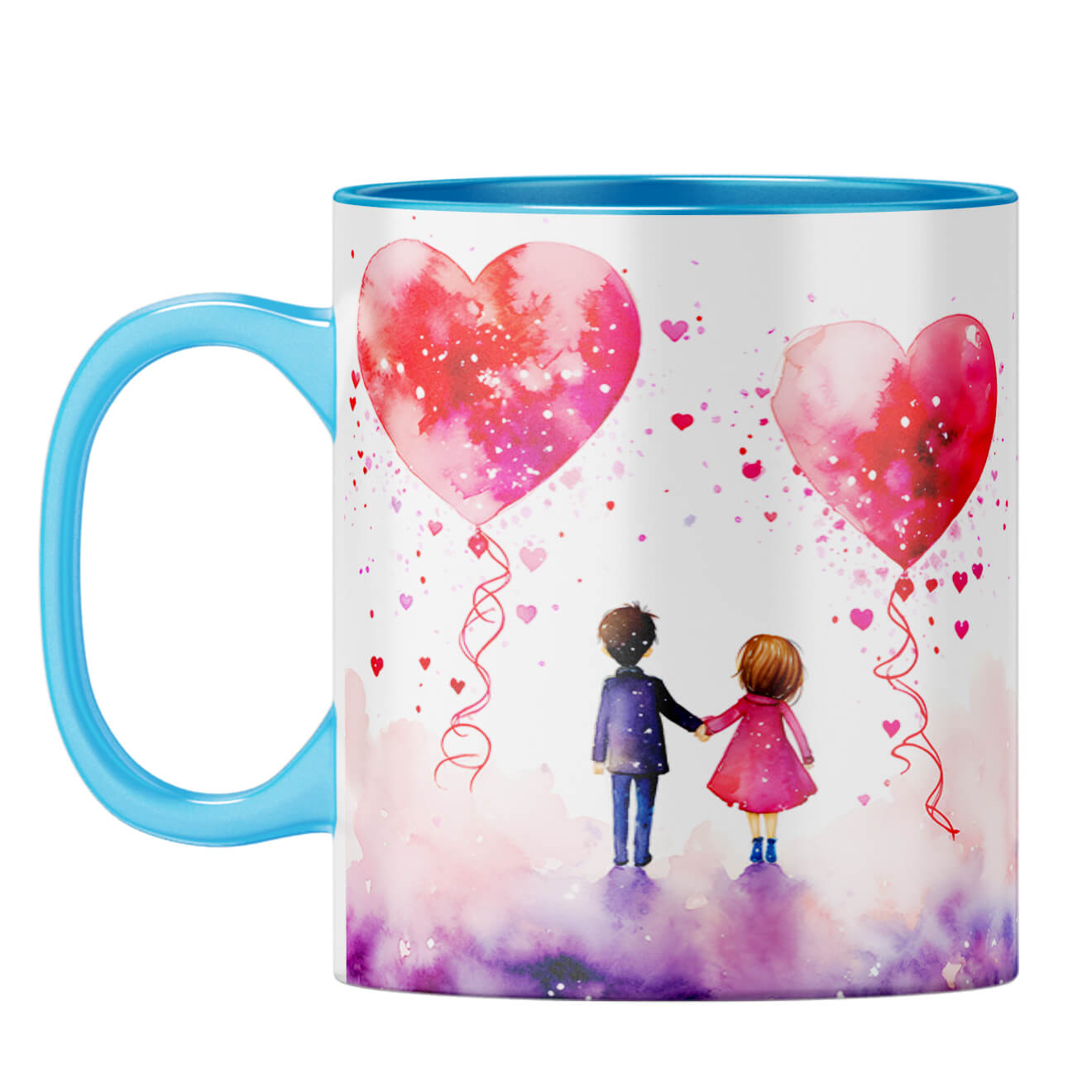 YuBingo Pure Love Symphony Coffee Mug Light Blue
