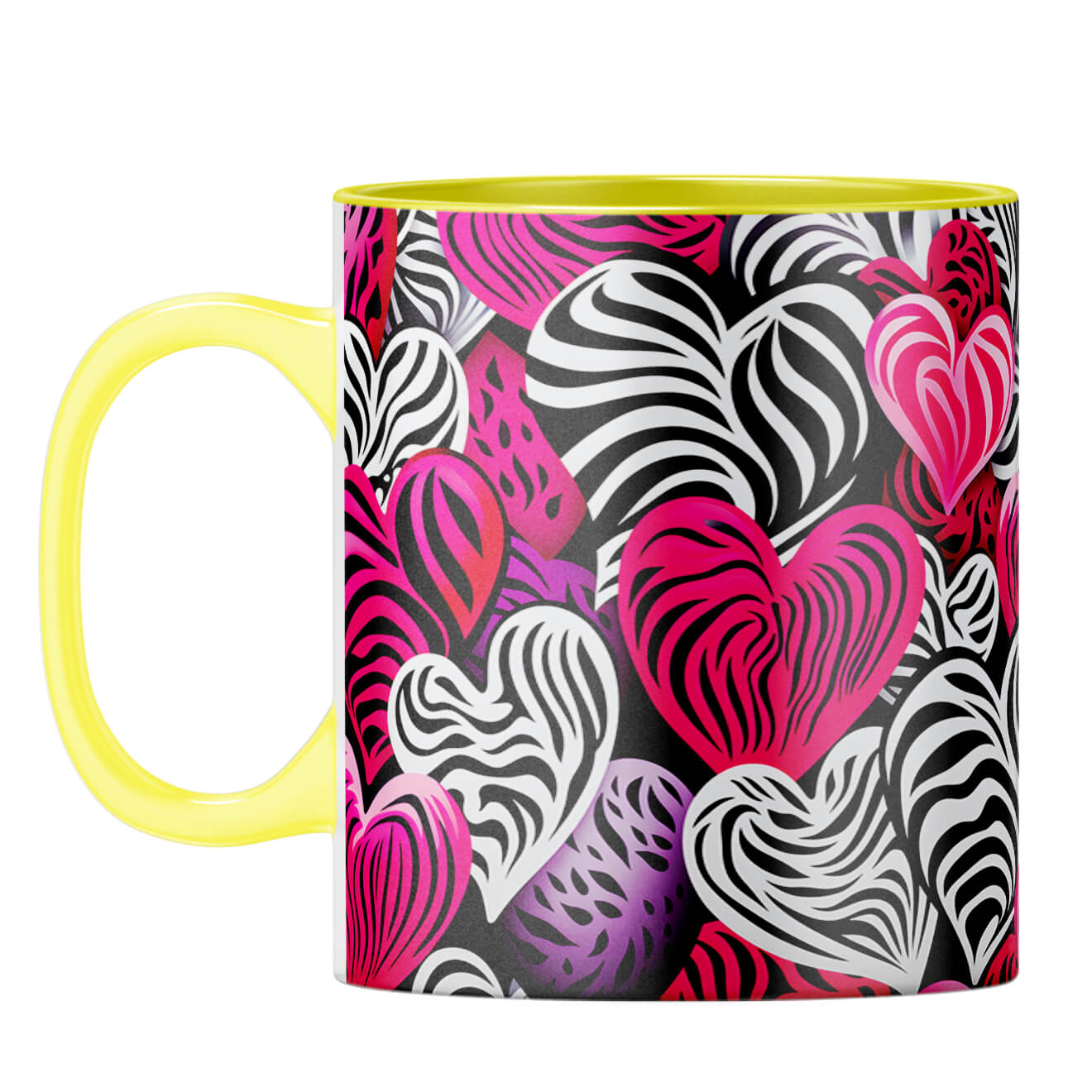 YuBingo Season of Hearts Symphony Coffee Mug Yellow