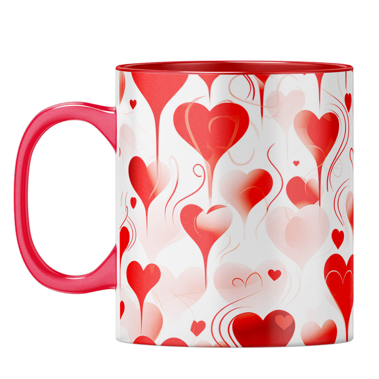YuBingo Subtle Hearts Affair Coffee Mug