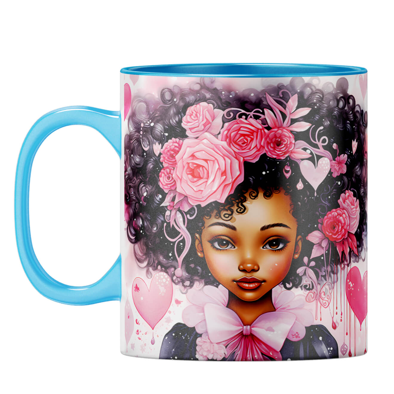 YuBingo Sundar Sanwali Surprise Coffee Mug Light Blue