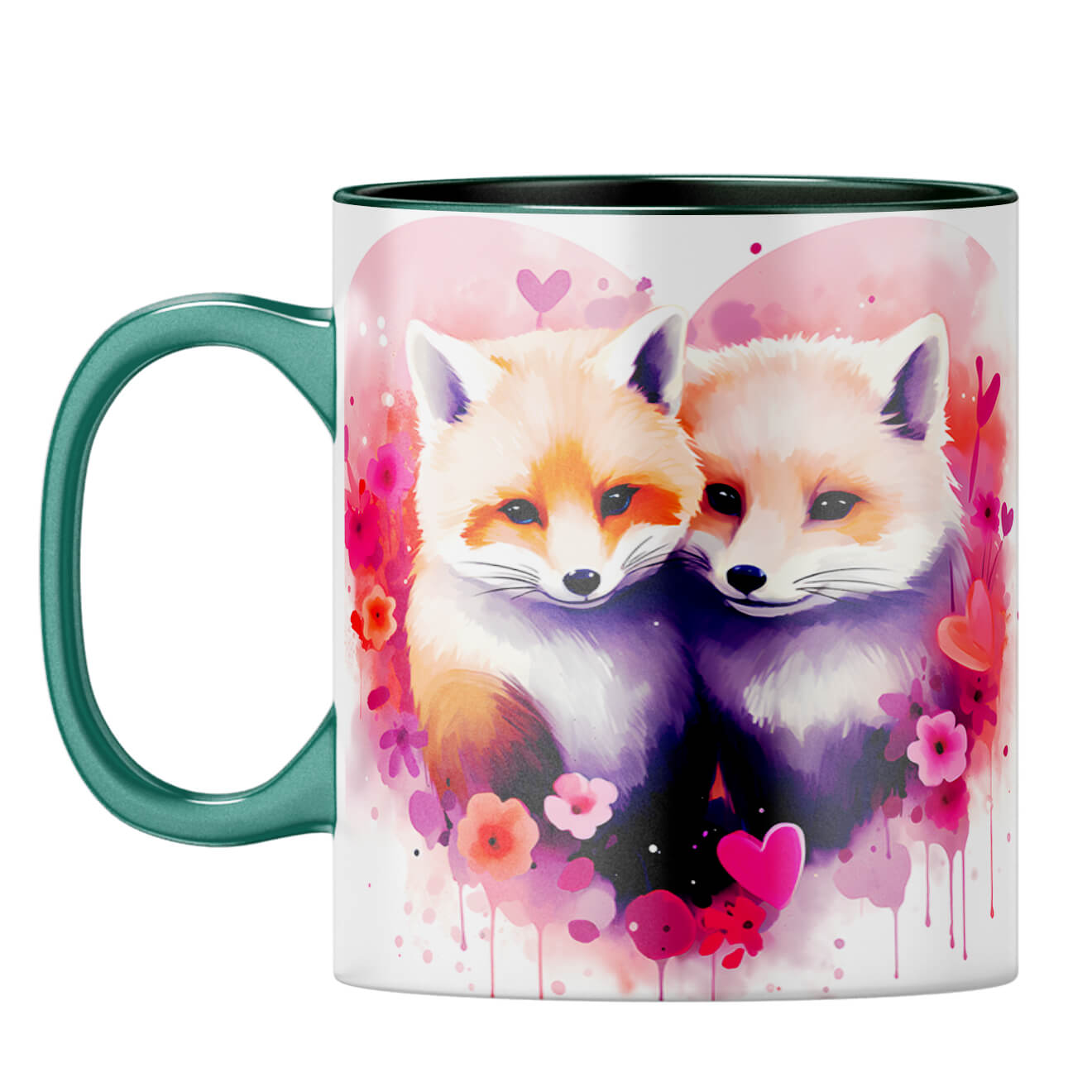 YuBingo Together Dreams Unveiled Coffee Mug Dark Green