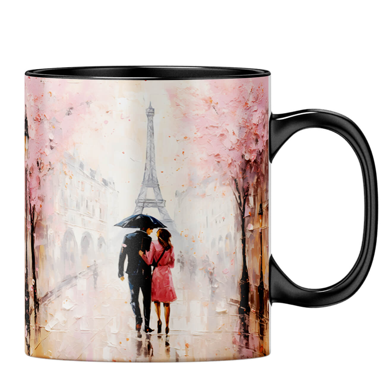 YuBingo Together in Paris Dreams Coffee MugB-Black