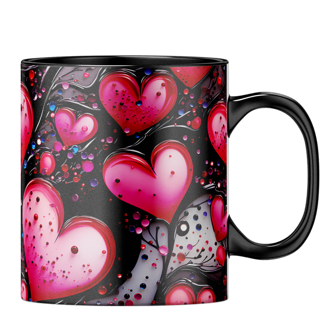 YuBingo Tree Full of Love Symphony Coffee MugB-Black