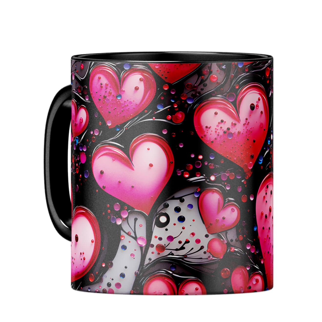 YuBingo Tree Full of Love Symphony Coffee MugC-Black