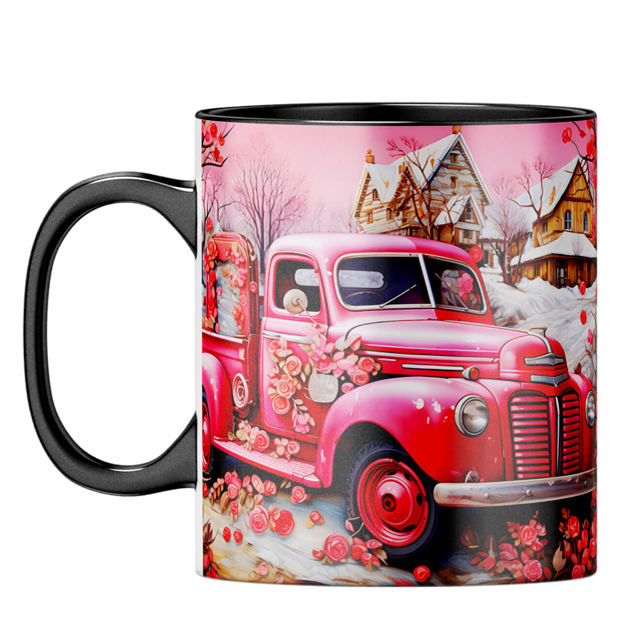 YuBingo Truck Load of Love Coffee Mug Black