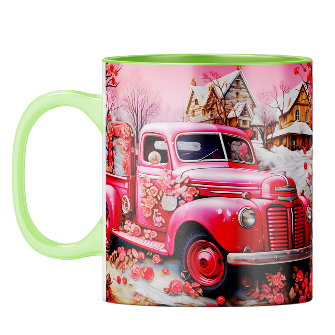 YuBingo Truck Load of Love Coffee Mug Light Green