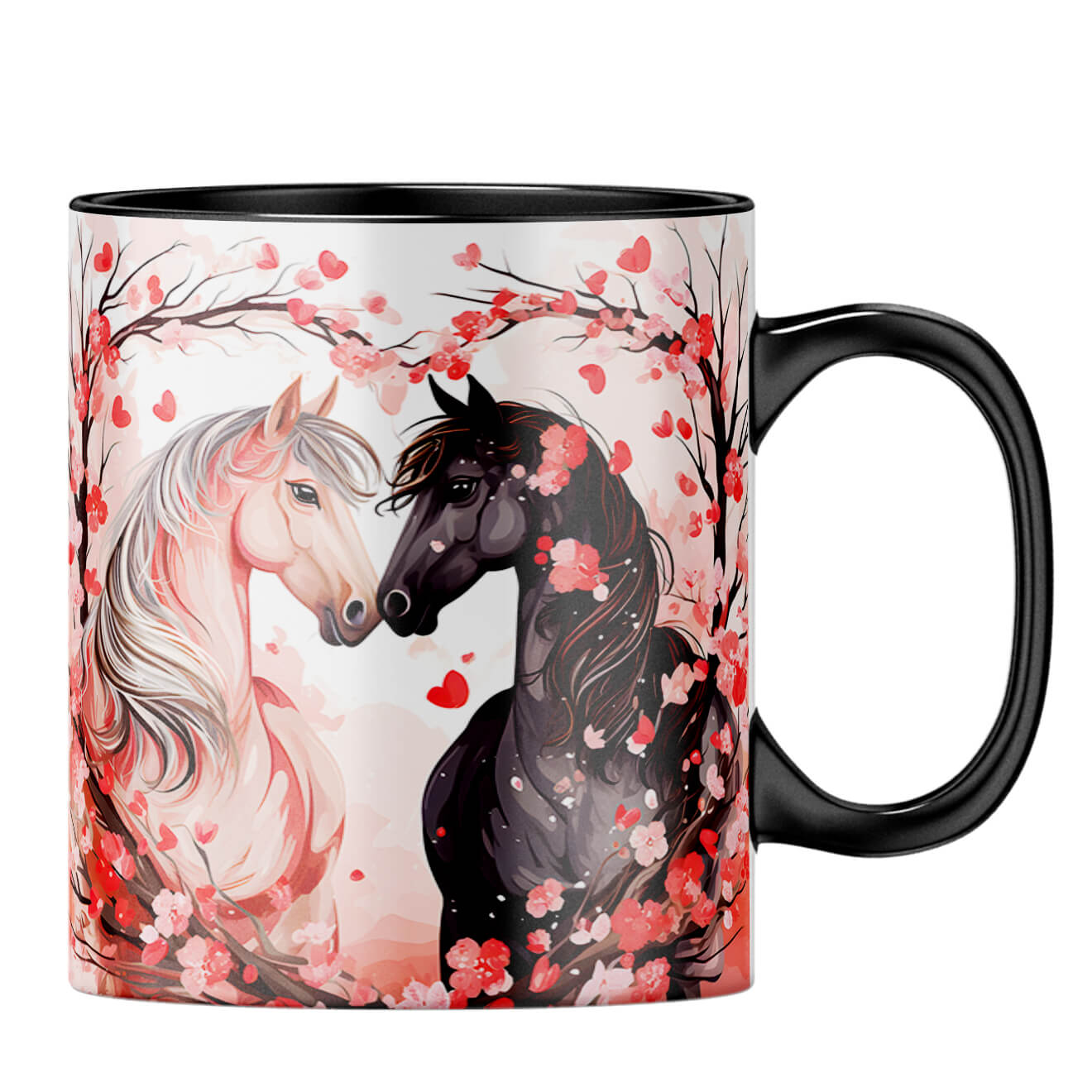 YuBingo Unicorn Love Dreams Coffee MugB-Black