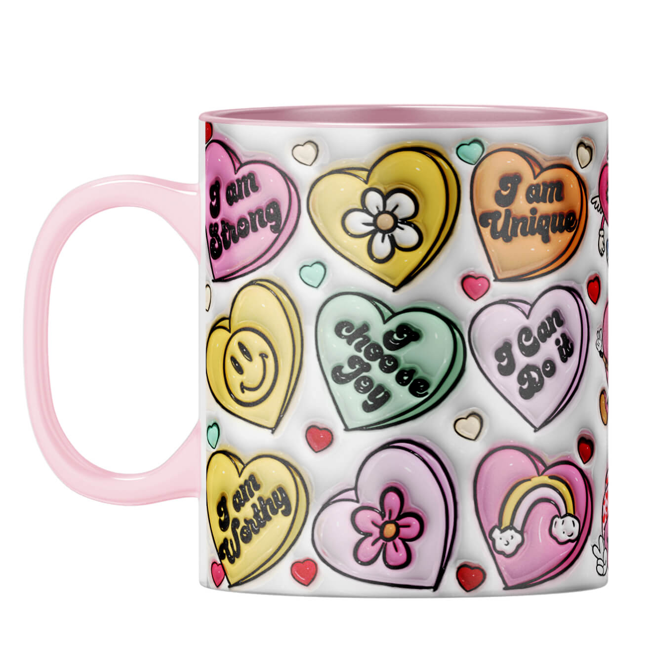 YuBingo Valentine Day Gift for Girlfriend Coffee Mug Pink