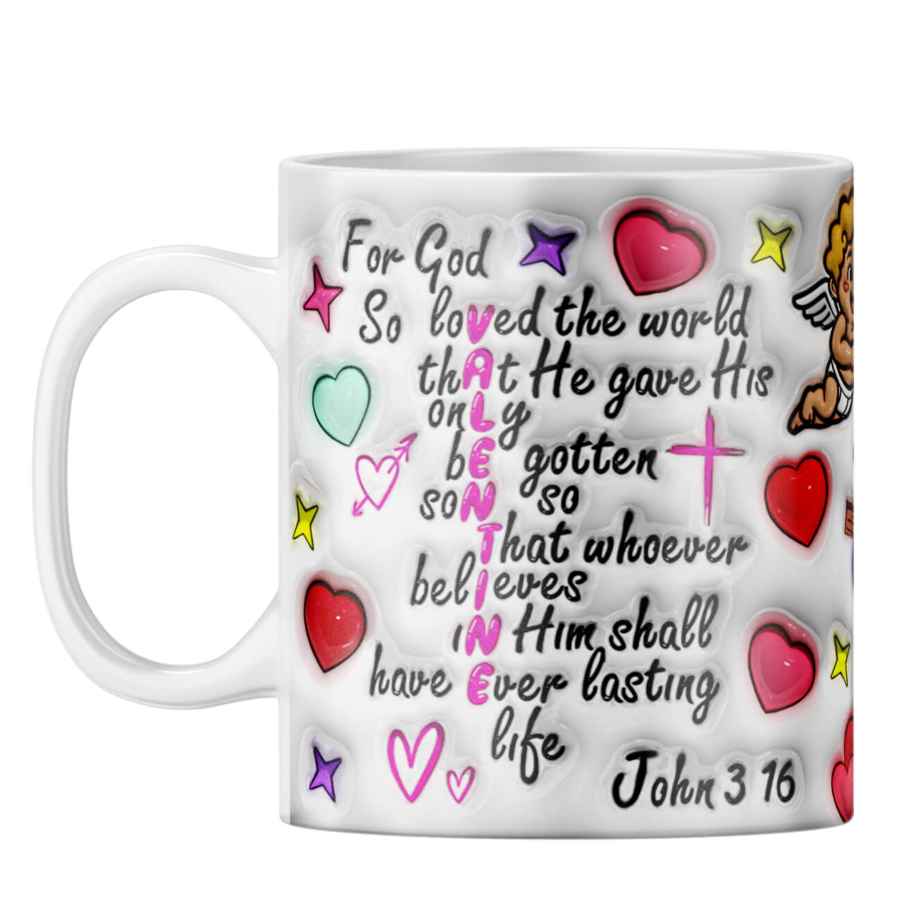 YuBingo Valentine Day Gift for Husband Coffee Mug White