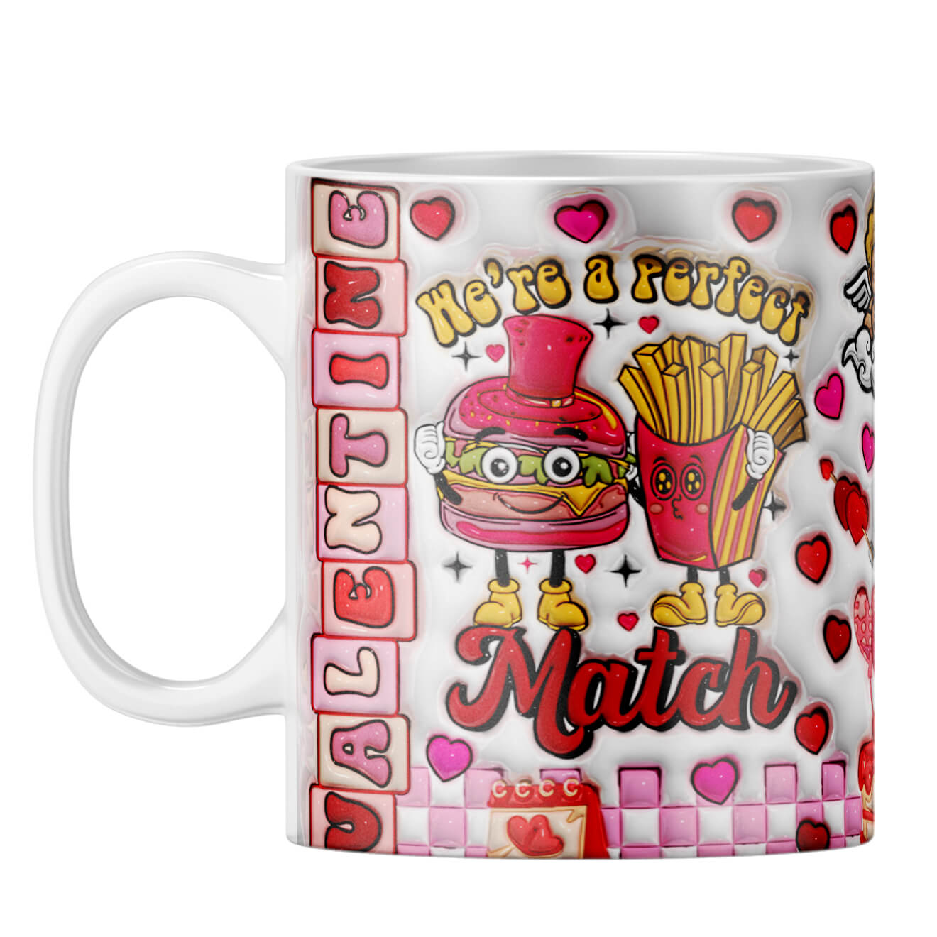 YuBingo Valentine Day Gift for Wife Coffee Mug White