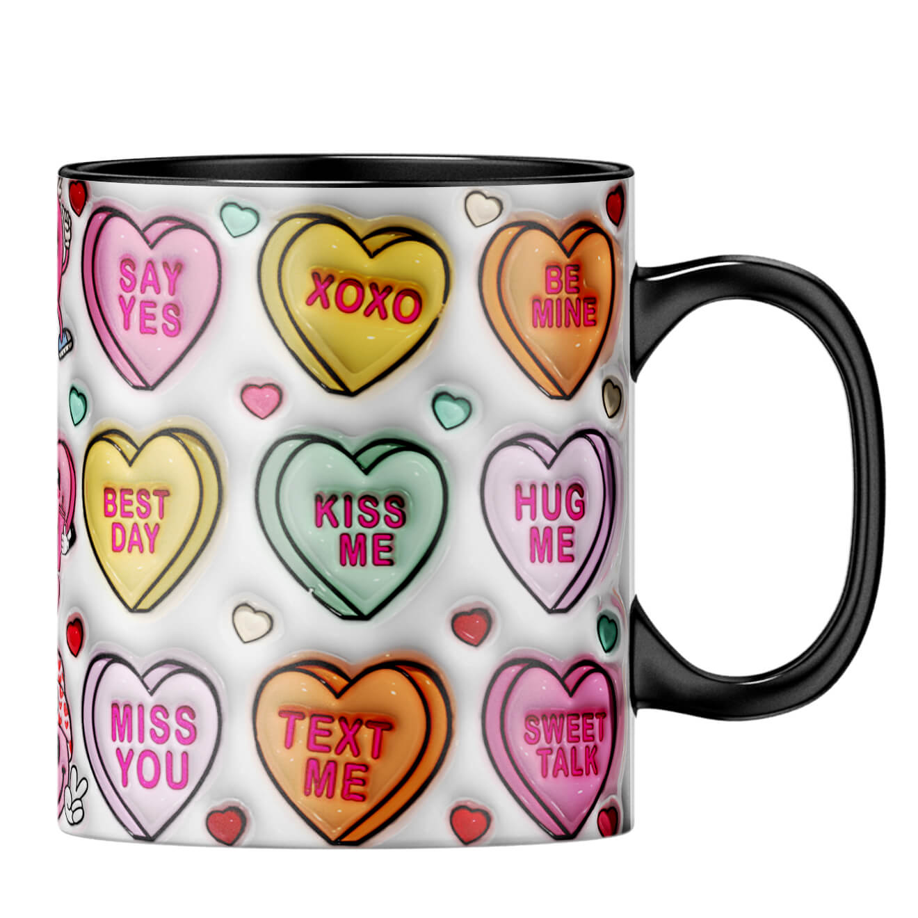 YuBingo Valentine Gift for Boyfriend Coffee MugB-Black