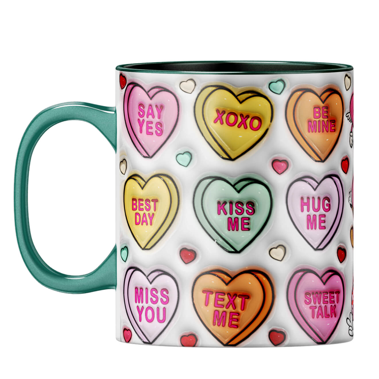 YuBingo Valentine Gift for Boyfriend Coffee Mug Dark Green