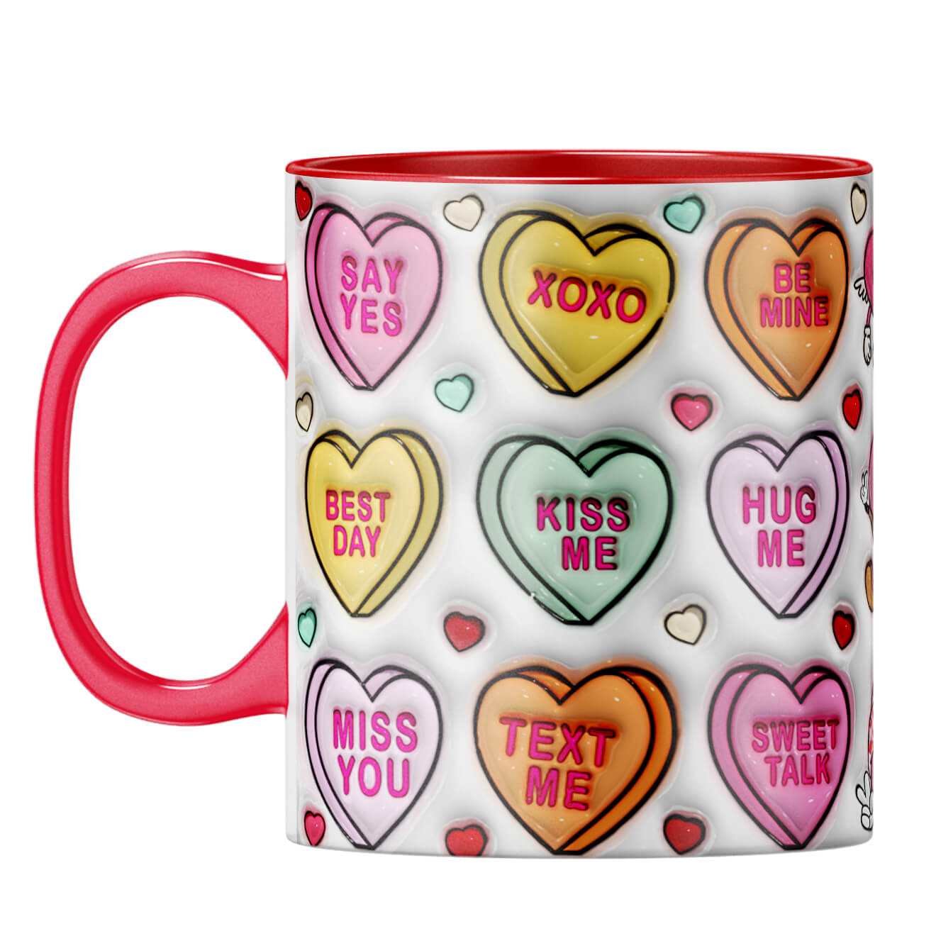YuBingo Valentine Gift for Boyfriend Coffee Mug Red