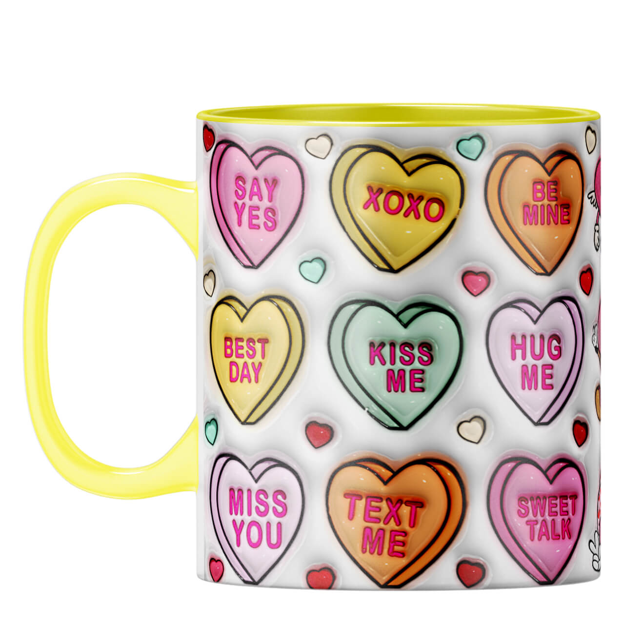 YuBingo Valentine Gift for Boyfriend Coffee Mug Yellow