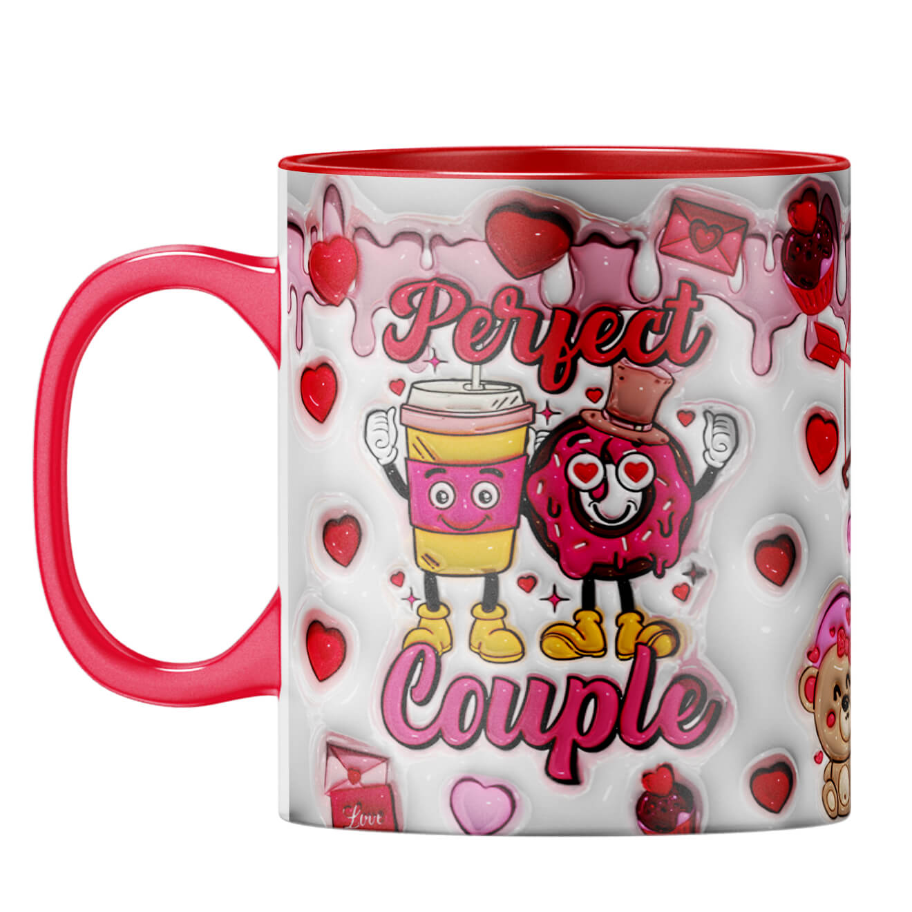 YuBingo Valentine Gift for Wife Coffee Mug Red