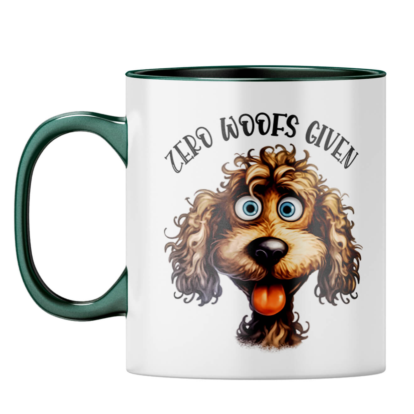 Zero Woods Given Coffee Mug Dark Green