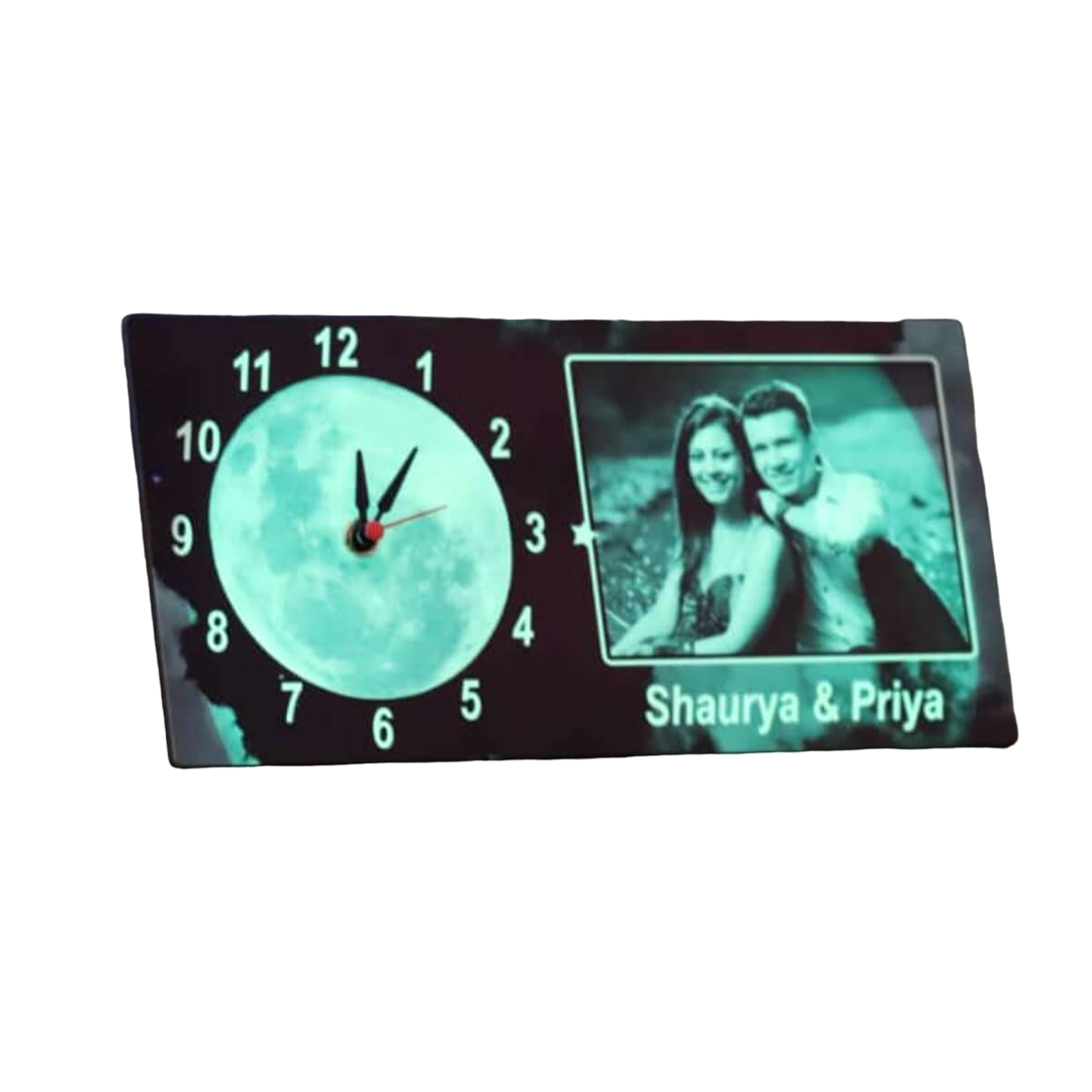 Radium Table Top Photo Clock - corporate gift by YuBingo