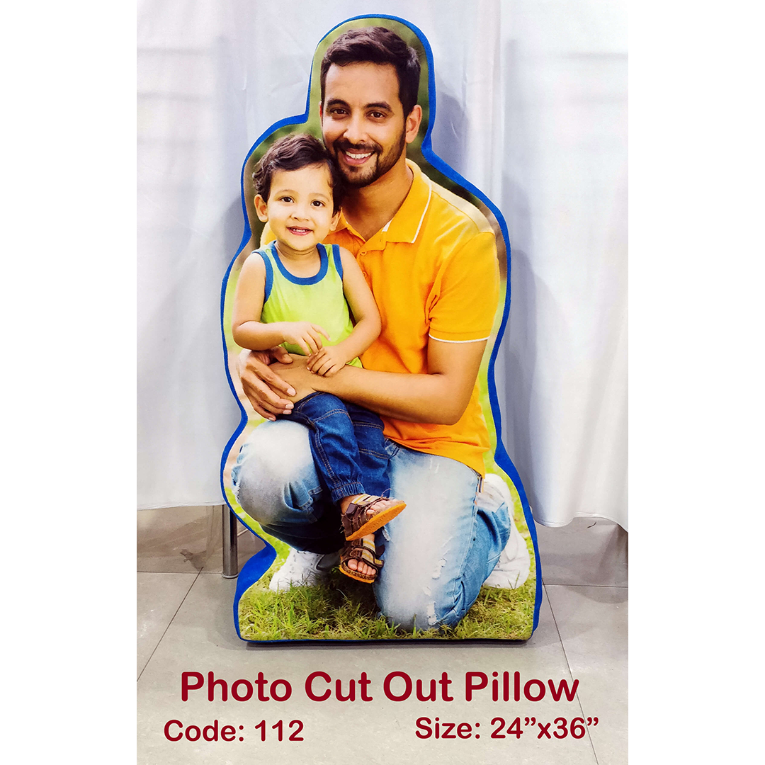 Photo Cut Out Pillow