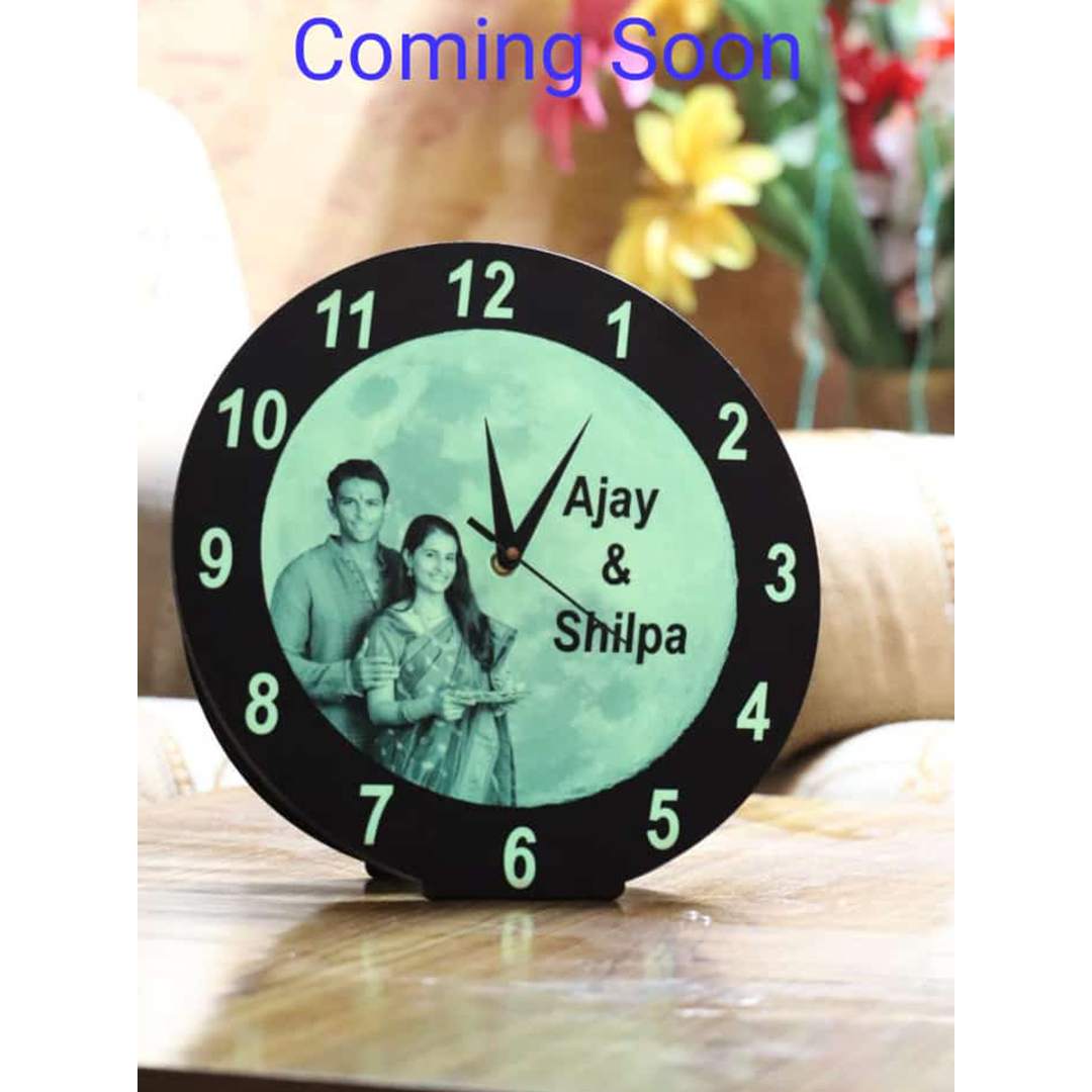 Radium Wall and Table Photo Clock