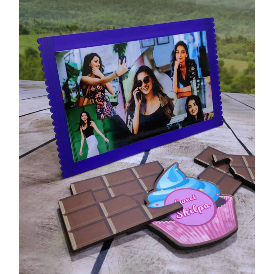 Chocolate and Cupcake Magnetic Frame