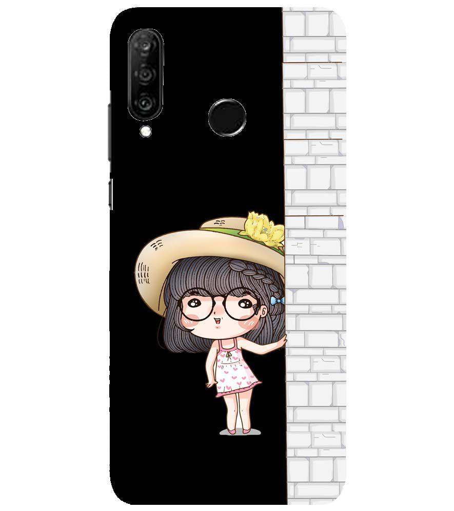 A0146-Innocent Girl Back Cover for Huawei nova 4e