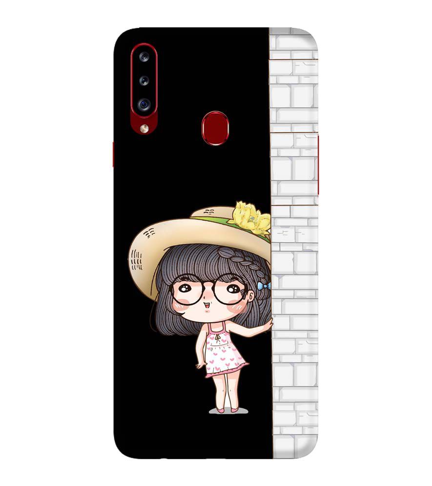 A0146-Innocent Girl Back Cover for Samsung Galaxy A20s