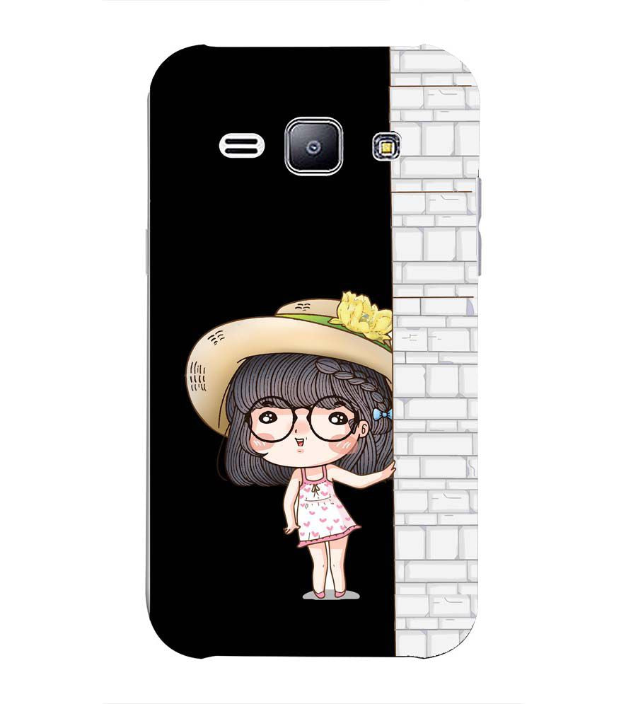 A0146-Innocent Girl Back Cover for Samsung Galaxy J2 (2015)