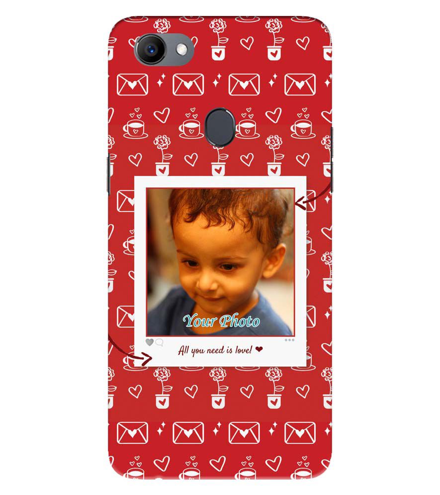 A0501-Need is Love Back Cover for Oppo F5 Plus