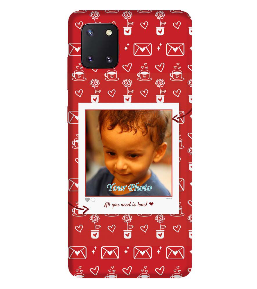 A0501-Need is Love Back Cover for Samsung Galaxy Note10 Lite