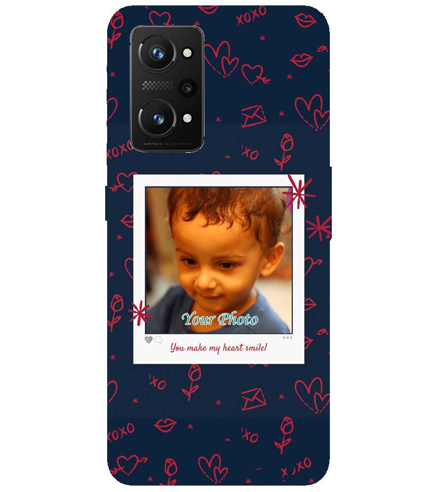 A0503-Heart Smiles Back Cover for Realme X7 Max 5G