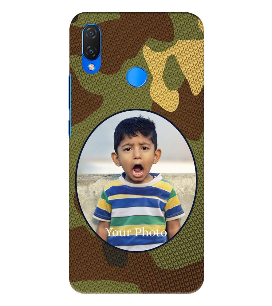 A0506-Camouflage Photo Back Cover for Huawei Nova 3 and 3i