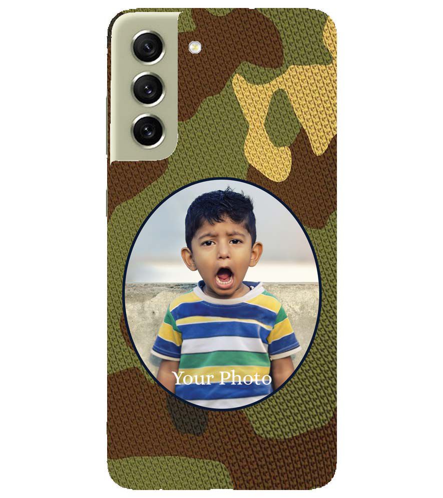 A0506-Camouflage Photo Back Cover for Samsung Galaxy S21 5G