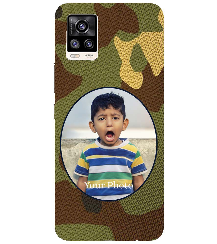 A0506-Camouflage Photo Back Cover for vivo V20
