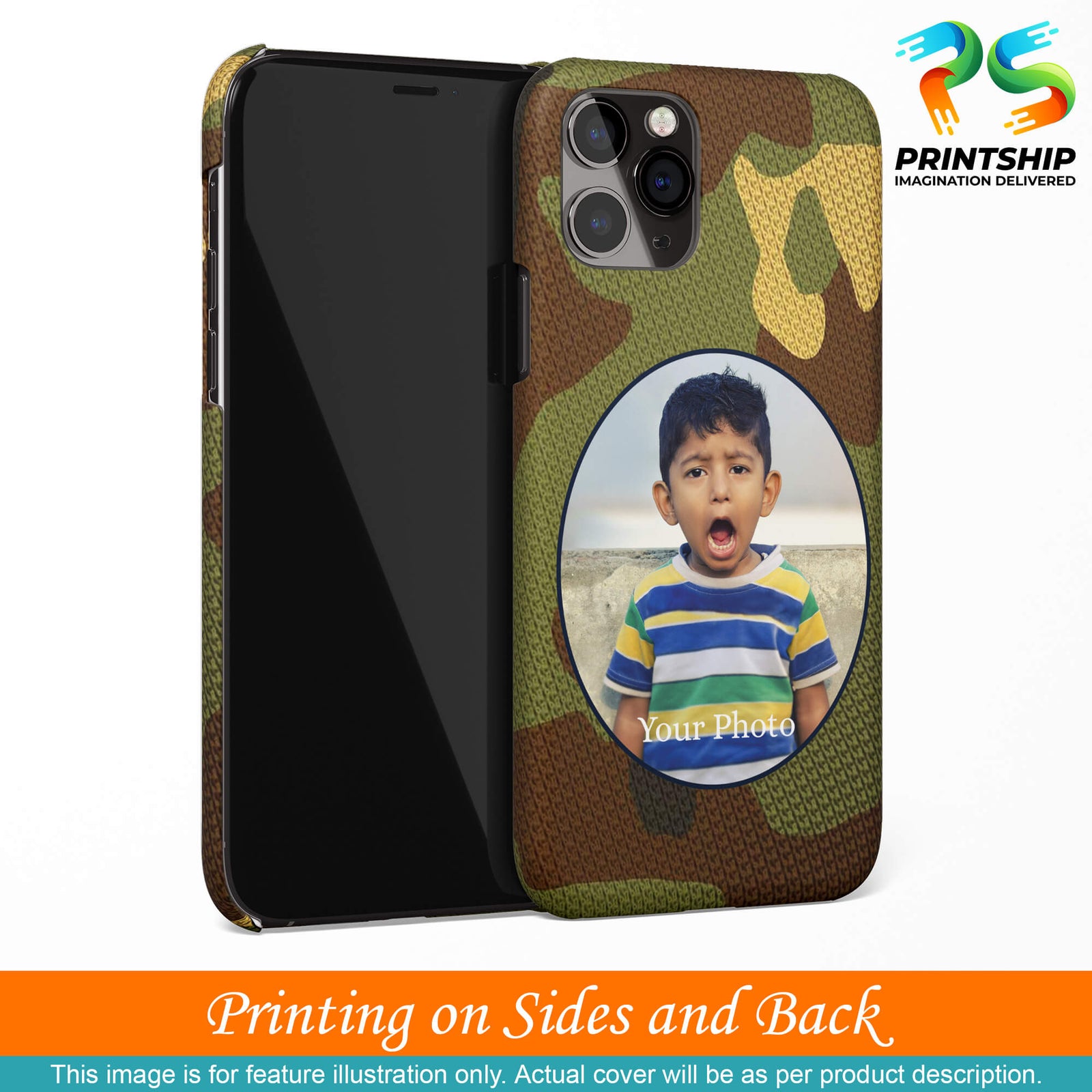 A0506-Camouflage Photo Back Cover for Huawei Nova 3 and 3i-Image3