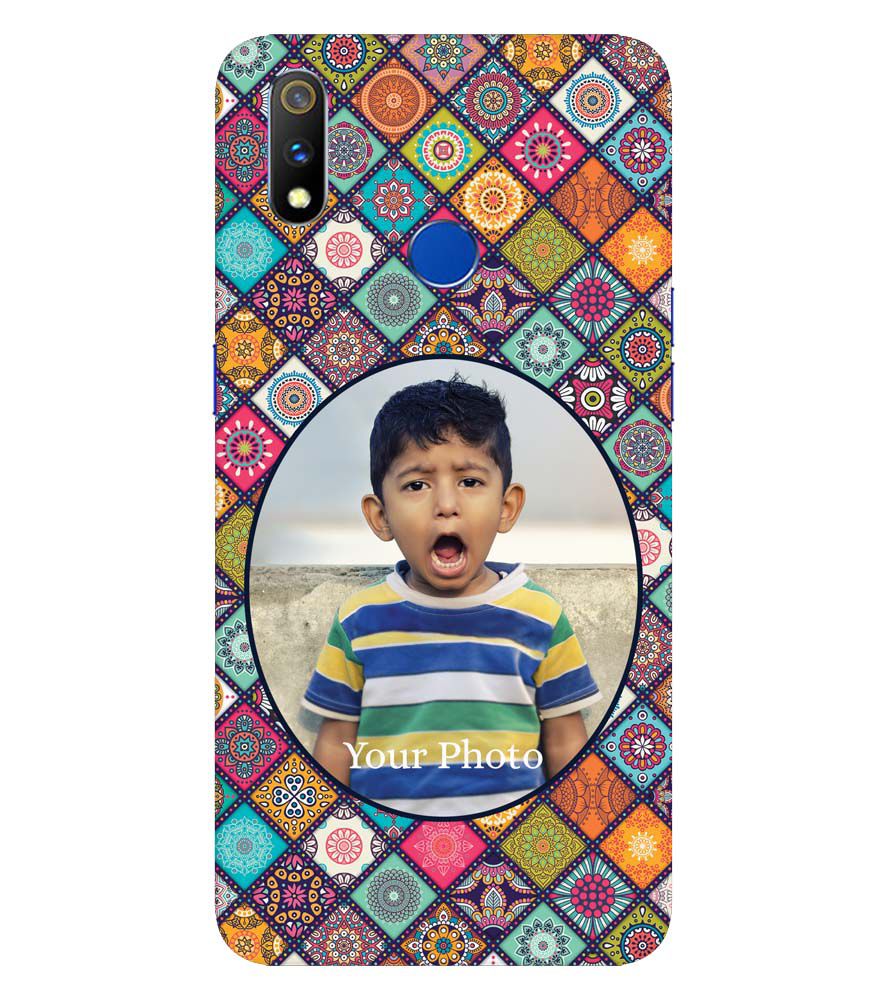 A0507-Mandala Photo Back Cover for Realme X Lite