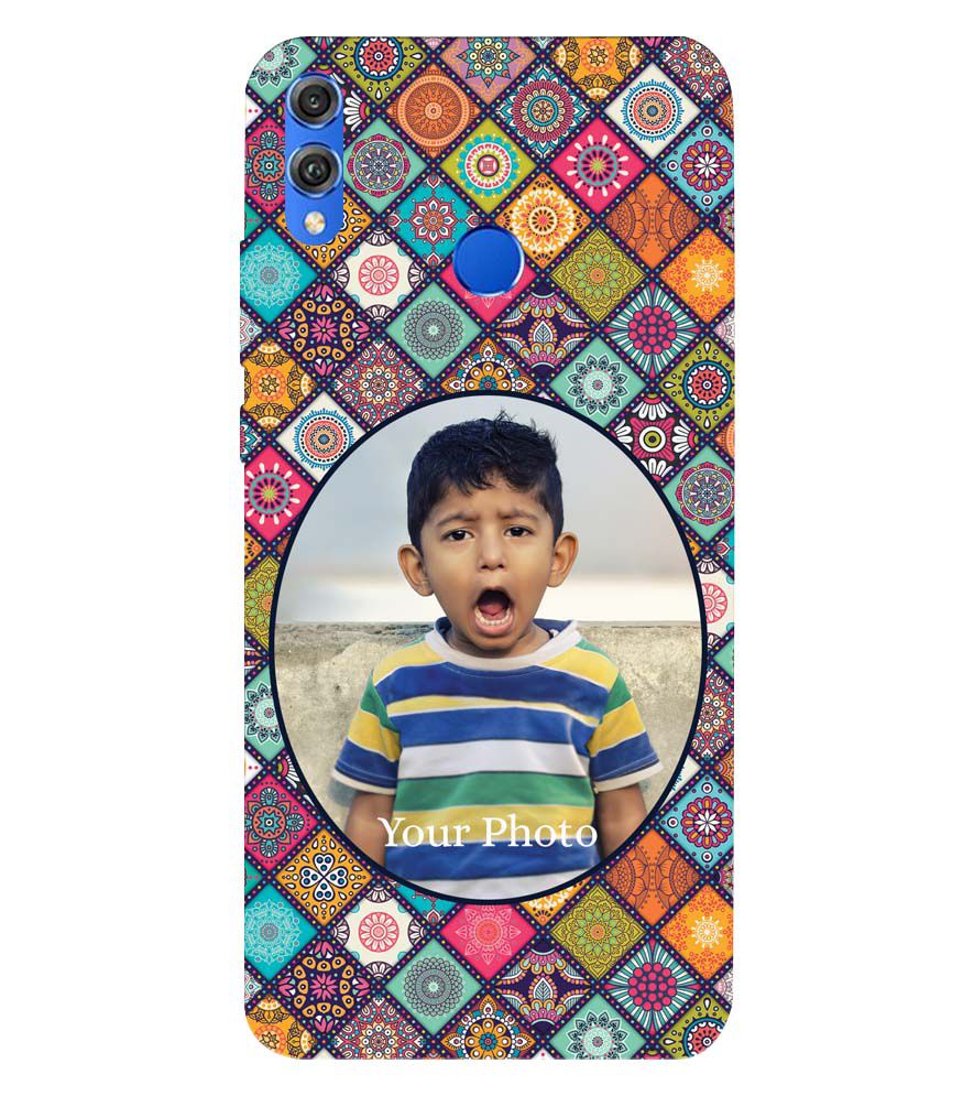 A0507-Mandala Photo Back Cover for Huawei Honor 8X