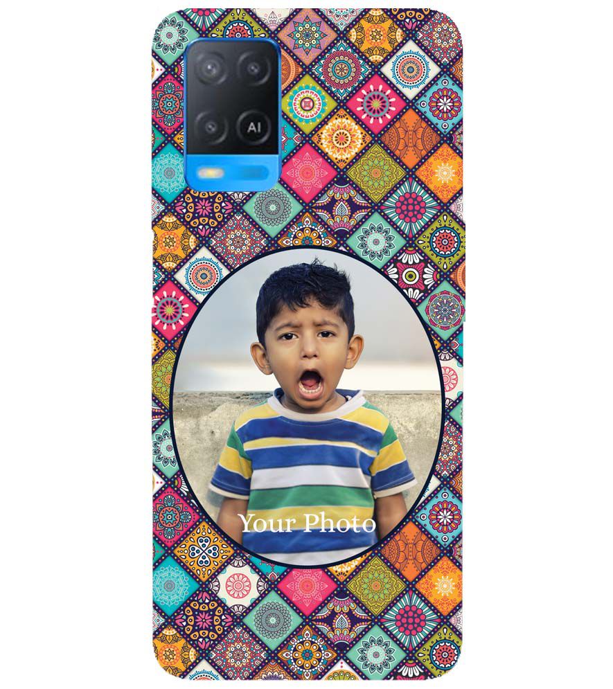 A0507-Mandala Photo Back Cover for Oppo A54