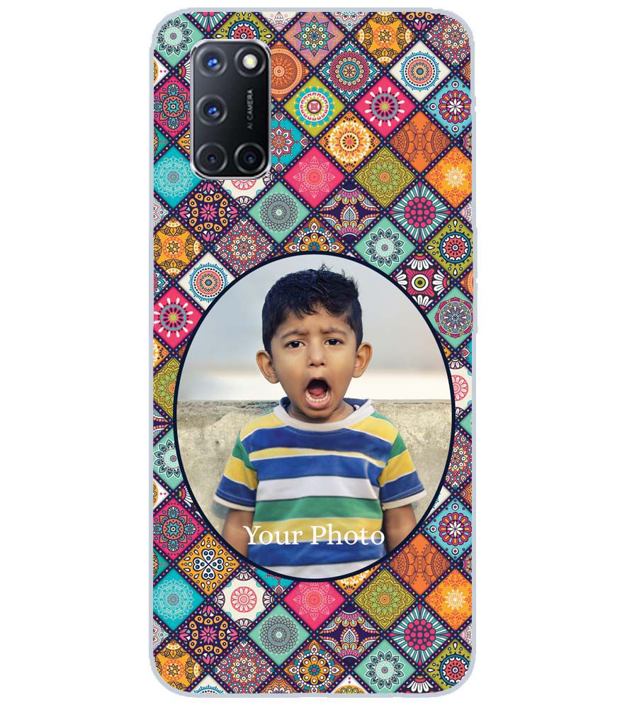 A0507-Mandala Photo Back Cover for Oppo A72